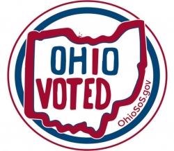 Ohio Voted Election Sticker